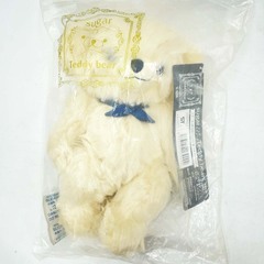 【未使用】[2点セット] sugar teddy bear シュガー テディベア セサミグレイ ミルクホワイト 木箱入り スヌーピー マグの画像