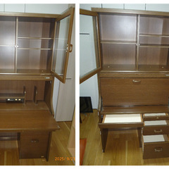 勉強机 2段式　中古品の画像