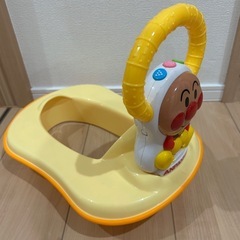 アンパンマン、取手付き補助便座、おしゃべり補助便座の画像