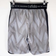 スフィーダ Noiser ハイブリッド トレーニング ショーツ ハーフパンツ ショートパンツ M Olive drab SFIDA インナー一体型 サッカー フットサルの画像