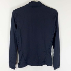 【未使用】インペリアルライディング IMPERIAL RIDING ジップ ストレッチ ライディング シャツ ロングスリーブ S ネイビー KL35318001 レディース 乗馬 馬術の画像