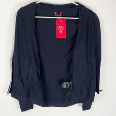 【未使用】インペリアルライディング IMPERIAL RIDING ジップ ストレッチ ライディング シャツ ロングスリーブ S ネイビー KL35318001 レディース 乗馬 馬術の画像