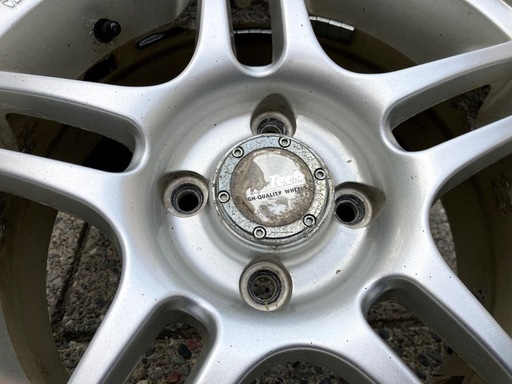 ◆深溝！BS VRX3 15インチ 4本セット スタッドレスタイヤ ブリヂストン 175/65R15 社外アルミホイール 15×6.5