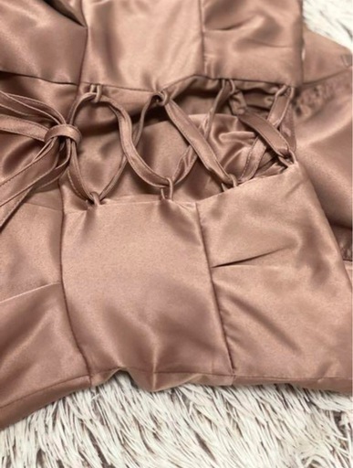 【超美品】ボレロ付きサテンドレスS