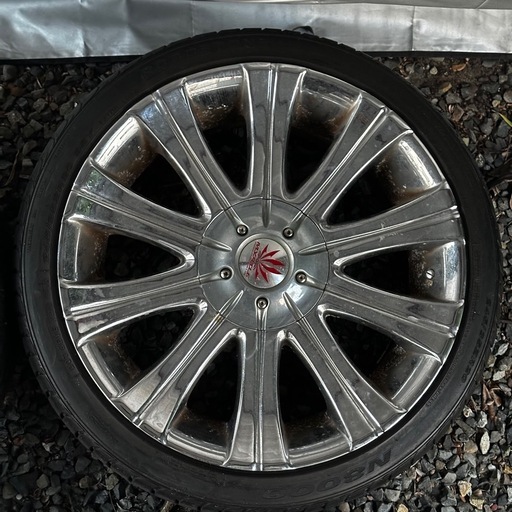 マルチPCD CRIMSON JAPAN MYRTLE 20インチ 8.5j 9.5j +32 PCD114.3 pcd112 245/35 r20