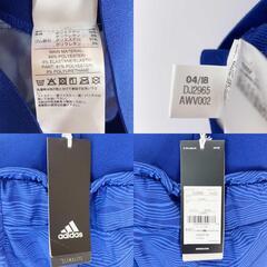 【未使用】アディダス 7分丈 ストレッチ パンツ L ブルー DJ2965 レディース ADIDAS スポーツウェアの画像