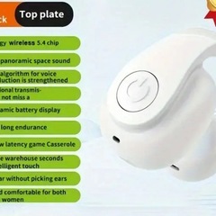 🉐激安お値下げ‼️
クリップオンタイプのシングルワイヤレスイヤホン❣️の画像