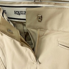 【未使用】EQUILINE エクイライン ハーフグリップ キュロット 44 ベージュ N08534 レディース 乗馬 馬術の画像