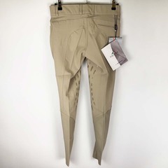 【未使用】EQUILINE エクイライン ハーフグリップ キュロット 44 ベージュ N08534 レディース 乗馬 馬術の画像