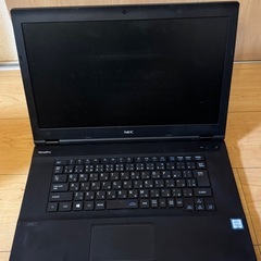 NEC ノートパソコン ジャンクの画像