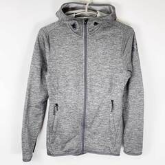 アディダス クライマワームフーディ ジャケット L グレー DM...