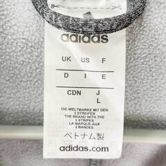 アディダス クライマワームフーディ ジャケット L グレー DM4401 レディース ADIDAS スポーツウェアの画像