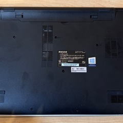 mouseコンピューター　ノートパソコン　EGPN345Wの画像
