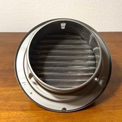 (お取引中)新品未使用 ステンレス製　フード付き 丸型 ガラリ　SUS 304 150 換気口の画像