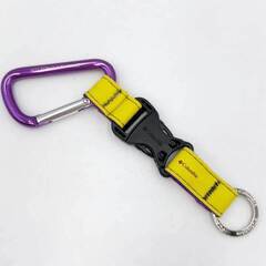 コロンビア カラビナ付き キーリング COLUMBIA