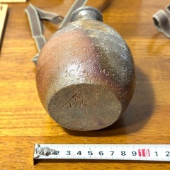 備前焼 徳利 八光窯 加村香童作 木箱 レトロの画像