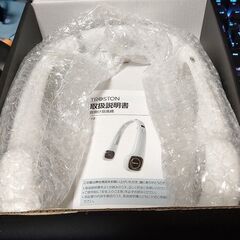 首掛け扇風機の画像