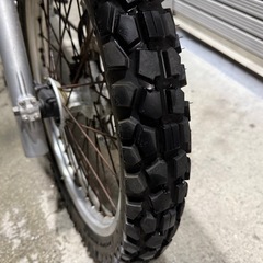 スズキ　ジェベル250 SJ44A 実働車　セル1始動　始動動画ありタイヤバリ山の画像