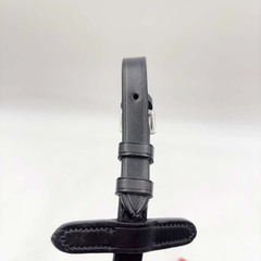 【未使用】PREMIERE Dressage Leather Reins レザー 手綱 FULL ブラック 乗馬 馬術の画像
