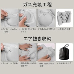 クッション 腰枕 飛行機 旅行 便利グッズ 海外旅行 夜行バス 新幹線 軽量の画像