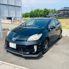 H25プリウス30 S | 2年新規車検bluetoothナビテレビの画像