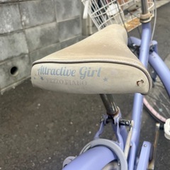 メゾピアノ自転車　22インチの画像