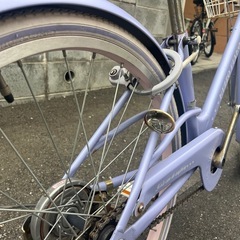 メゾピアノ自転車　22インチの画像