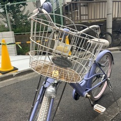 メゾピアノ自転車　22インチの画像