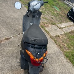 不動車　スズキ　レッツ5  ジャンク　スクーター　バイクの画像