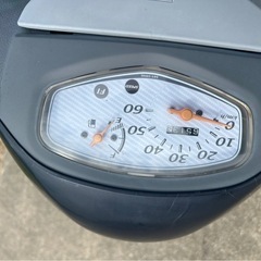 不動車　スズキ　レッツ5  ジャンク　スクーター　バイクの画像