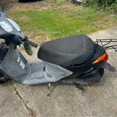 不動車　スズキ　レッツ5  ジャンク　スクーター　バイクの画像