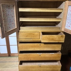 古いタンス152×84×38cmの画像