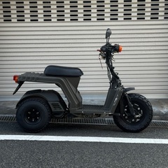 【不動】ジャイロX 2スト タイヤほぼ新品の画像