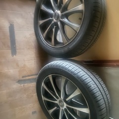 アルミタイヤセットの画像
