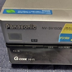Panasonic NV-SV150B VHSビデオデッキの画像
