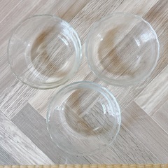 パイレックス お皿 3つの画像