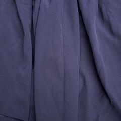 17号サイズ　４L　定価14000円　エフデ　フレアースカート　新品値札付き　大きいサイズ　17号　ef dé 　濃紺　フレアスカート 14000円　値札付きの画像