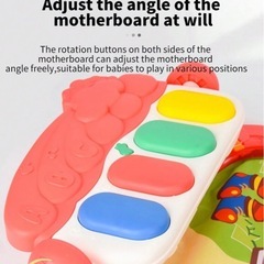 赤ちゃんピアノジム インファント 早期教育 体力トレーニング 多様な図案 お誕生日プレゼントの画像
