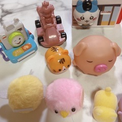 動物キャラクターおもちゃセット 15個の画像