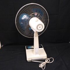 昭和レトロ 30㎝卓上扇 ナショナル扇風機 F-30B1Kの画像