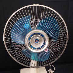 昭和レトロ 30㎝卓上扇 ナショナル扇風機 F-30B1Kの画像