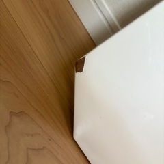 ニトリ  折り畳みテーブル　ホワイトの画像