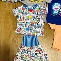 【キャラクターもの】夏物 半袖 7点 子供服 男の子 100,95 まとめの画像