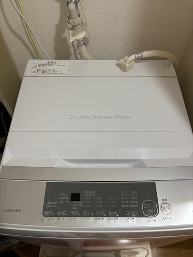 9/26-28【美品】TOSHIBA 洗濯機2024年製