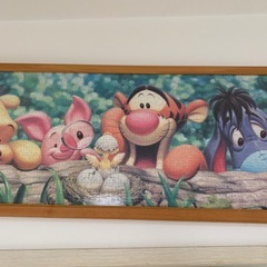 プーさん　パズル　完成品の画像