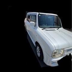 スズキ　ラパン　H16年　白ホワイトの画像