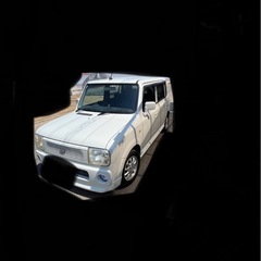 スズキ　ラパン　H16年　白ホワイトの画像
