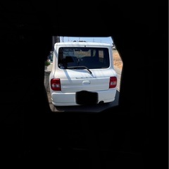 スズキ　ラパン　H16年　白ホワイトの画像