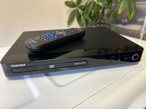 TOSHIBA REGZA DVDプレーヤー SD-410J（リモコン付き） (森山康範) 西