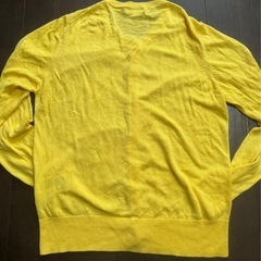 3can4on 秋色イエローカーディガン サイズ3の画像